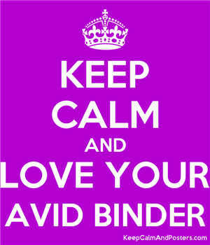 AVID Binder 
